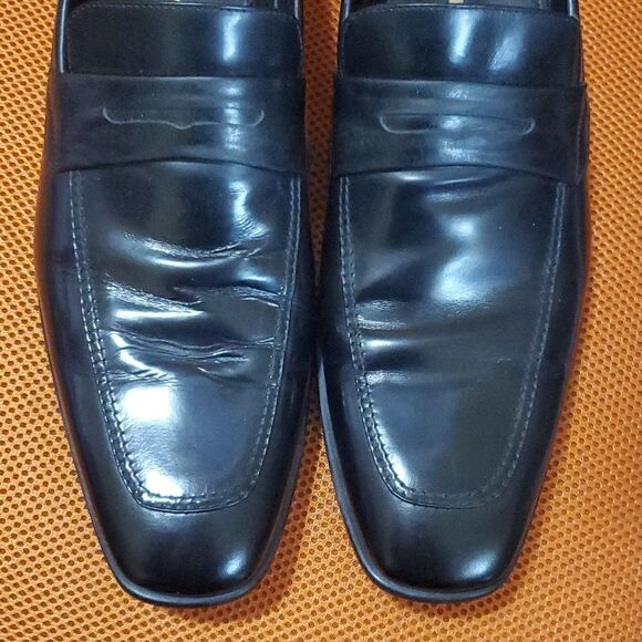 BRUNO MAGLI Black Leather Loafers - Size 14‎ main image 5